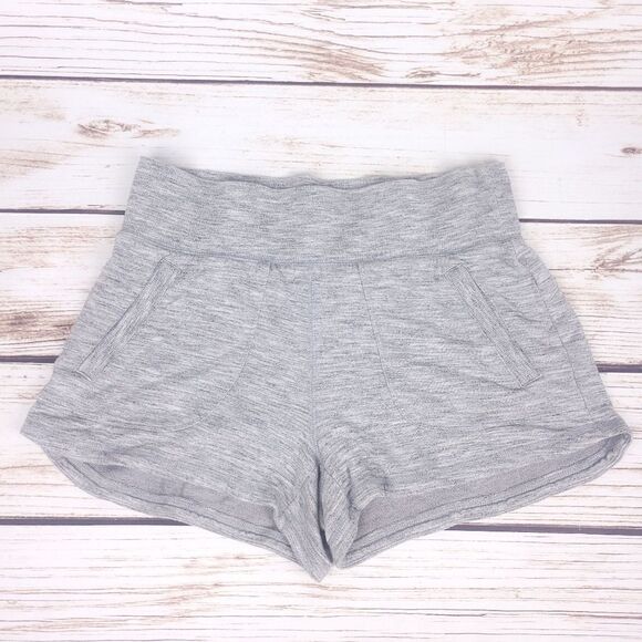 Athleta Gray Lounge Beach Shorts Size Sm - Picture 1 of 6